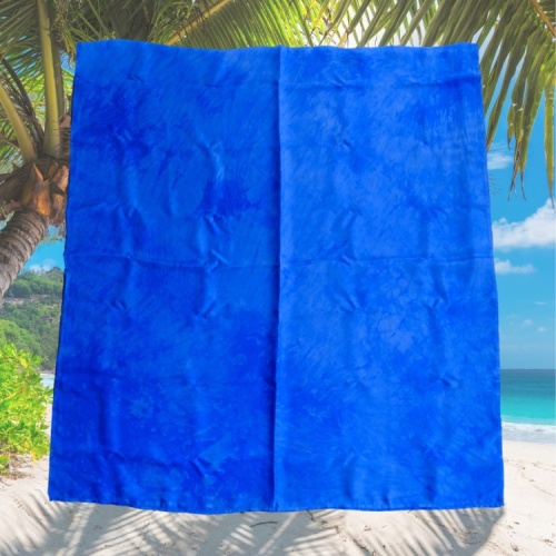 JagBag Large Silk Beach Wrap - Blue